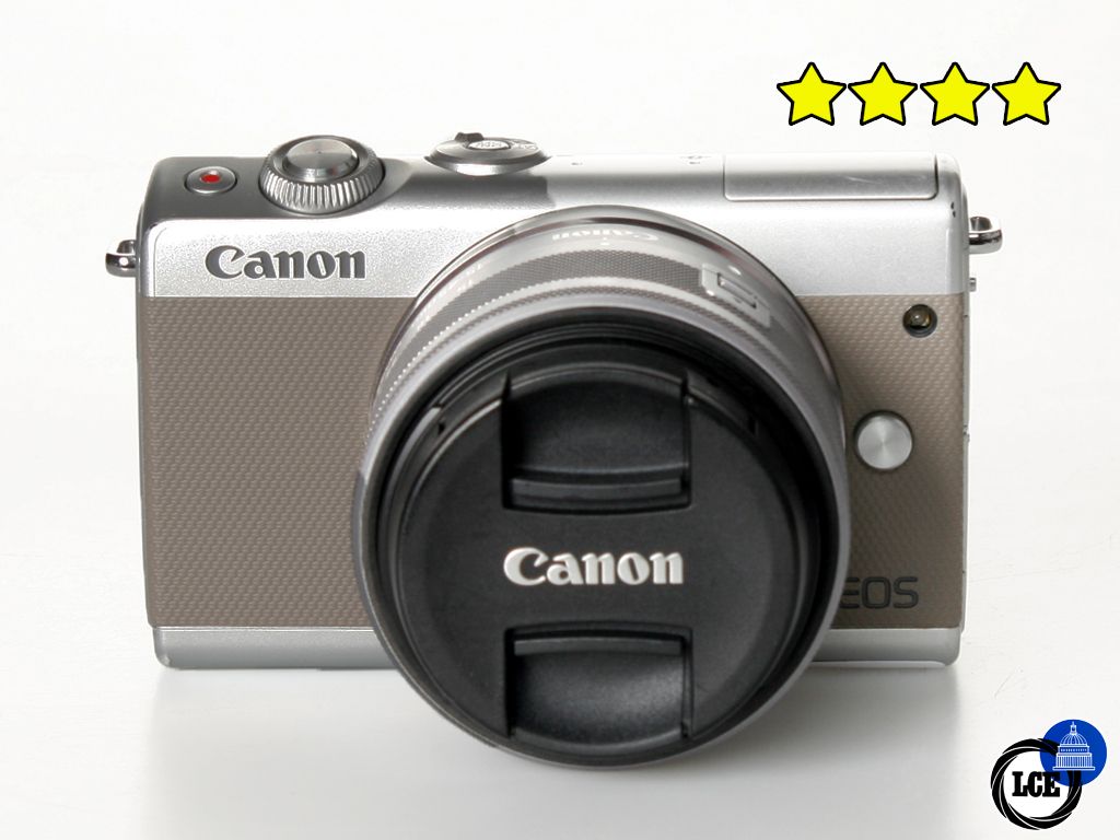 Canon EOS M100+15-45 IS STM Silver (BOXED)