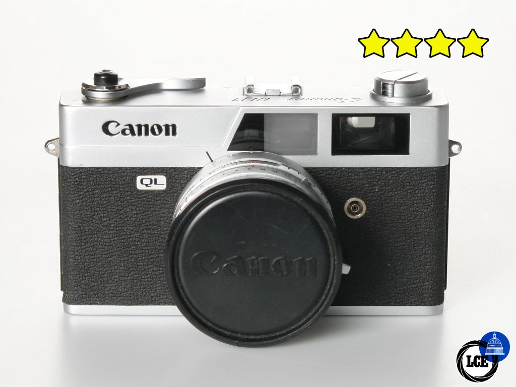 Canon Canonet QL17 (Range Finder Compact Camera) with Stay on Case