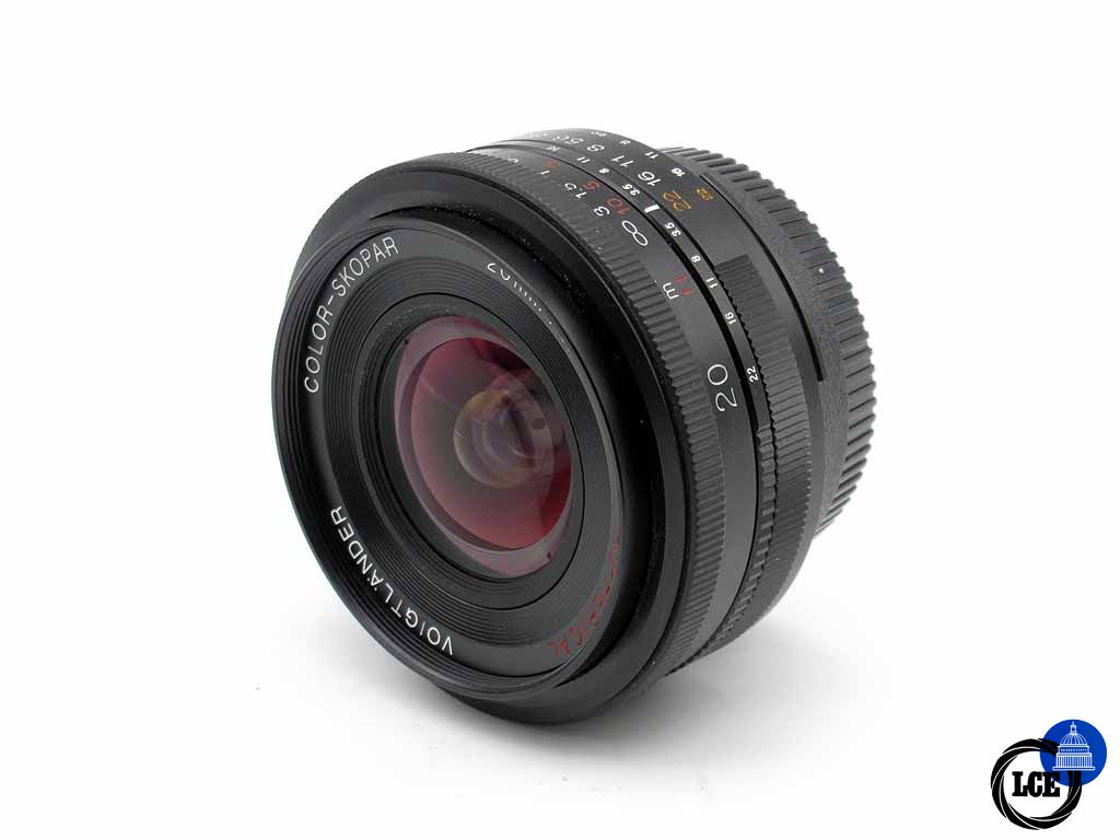 Voightlander Color-Skopar 20mm f/3.5 SL (Nikon Fit, Manual Focus)