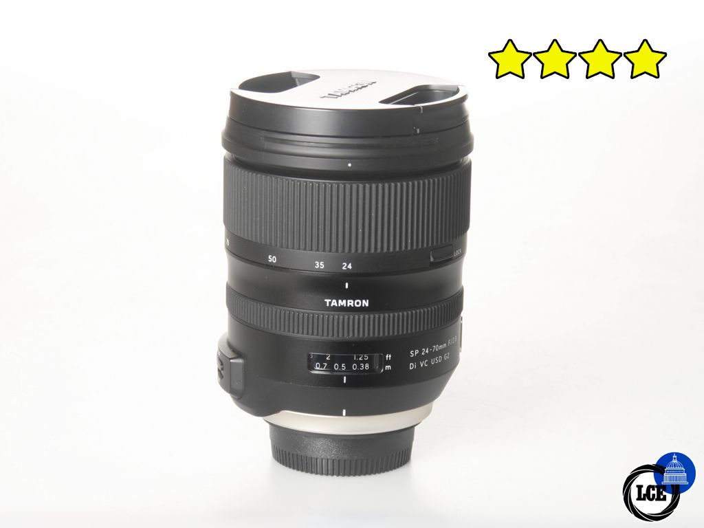 Tamron 24-70mm f2.8 Di VC USD G2 - Nikon AF Fit (with Hood)