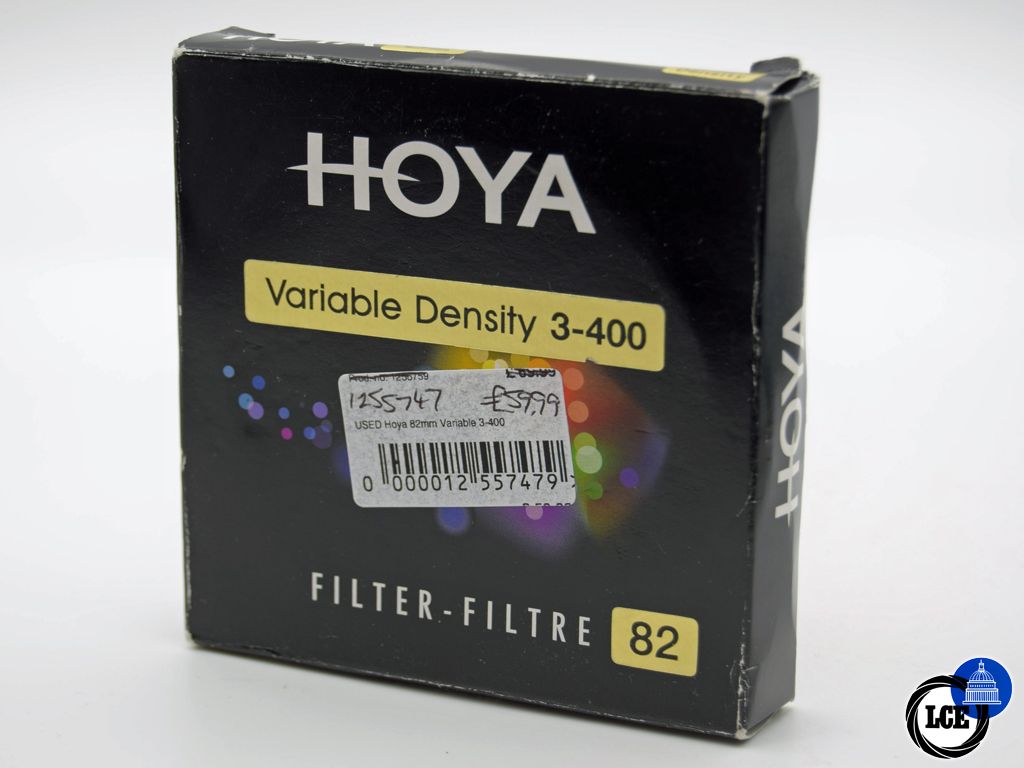 Hoya Variable density 3-400 82mm