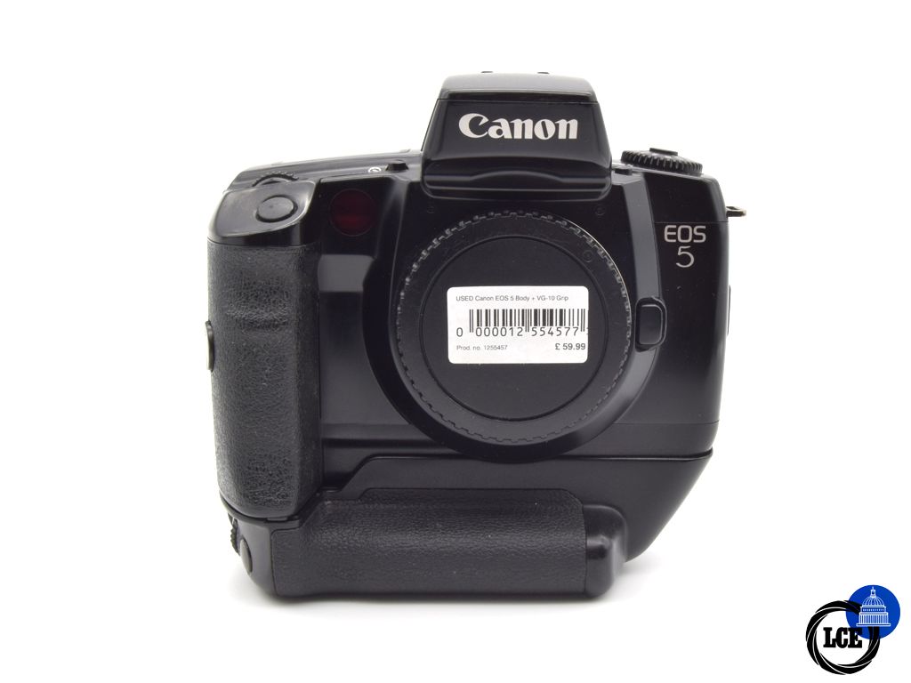 Canon EOS 5 Body + VG-10 Grip Canon EOS 5 Body + VG-10 Grip
