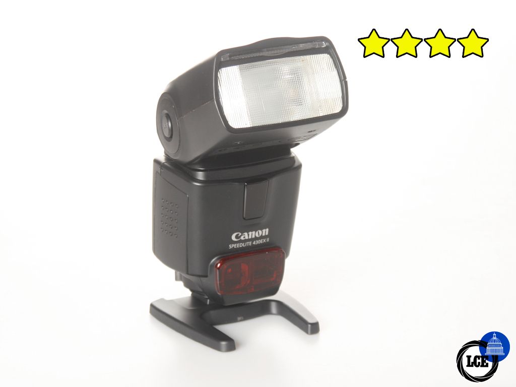 Canon Speedlite 430EX II (BOXED) with Case and Stand Canon Speedlite 430EX II (BOXED) with Case and Stand