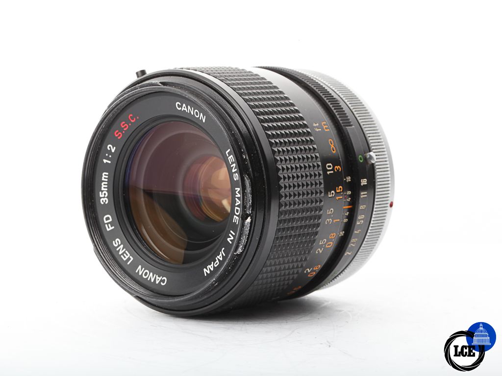 Canon FD 35mm f/2 SSC [Concave] | 10113030