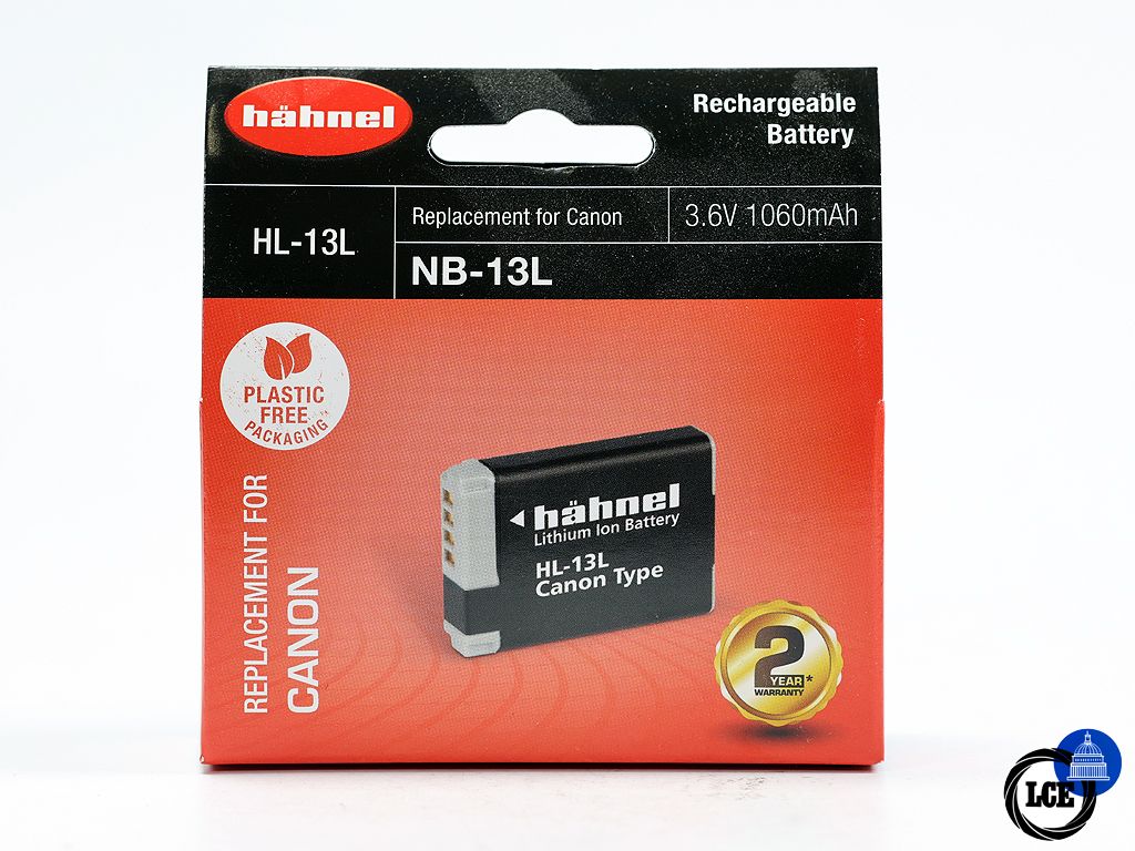 Hahnel HL-13L replacement for Canon NB-13L *CLEARANCE*