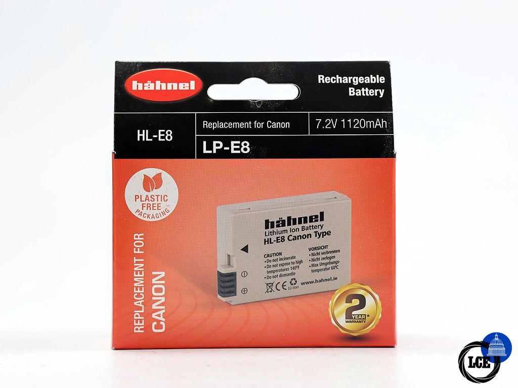 Hahnel HL-E8 Replacement for Canon LP-E8 *Clearance*