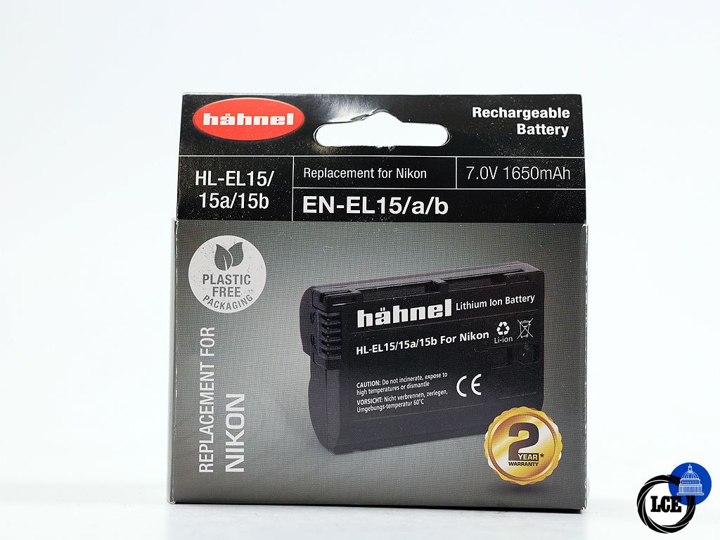 Hahnel HL-EL15 A/B replacement for Nikon EN-EL 15/a/b *CLEARANCE*