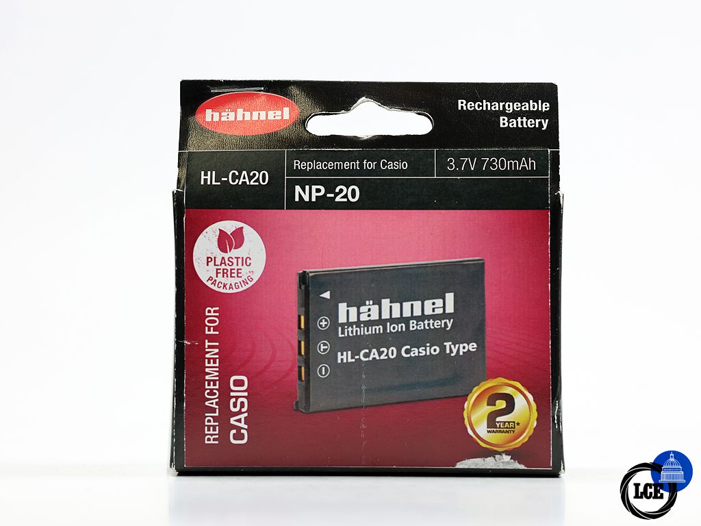 Hahnel HL-CA20 Replacement for Casio NP-20 *CLEARANCE*