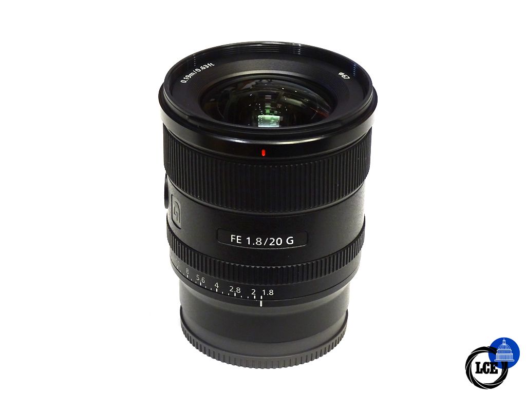 Sony FE 20mm f/1.8 G