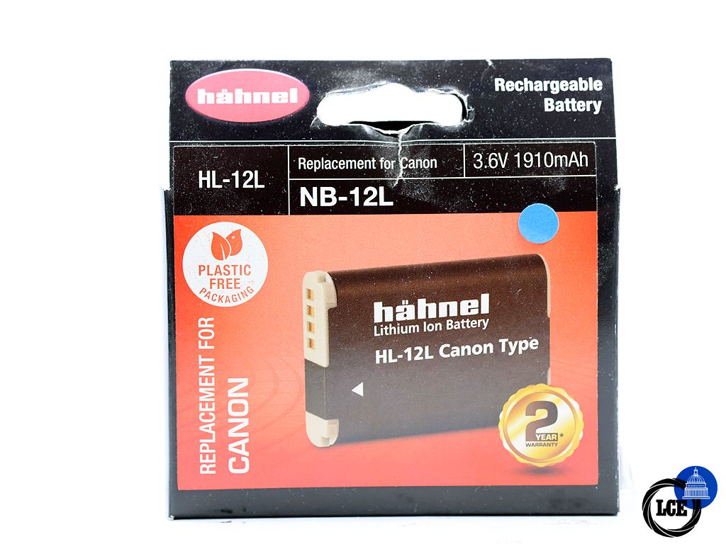 Hahnel HL-12L Replacement for Canon NB-12L *CLEARANCE*