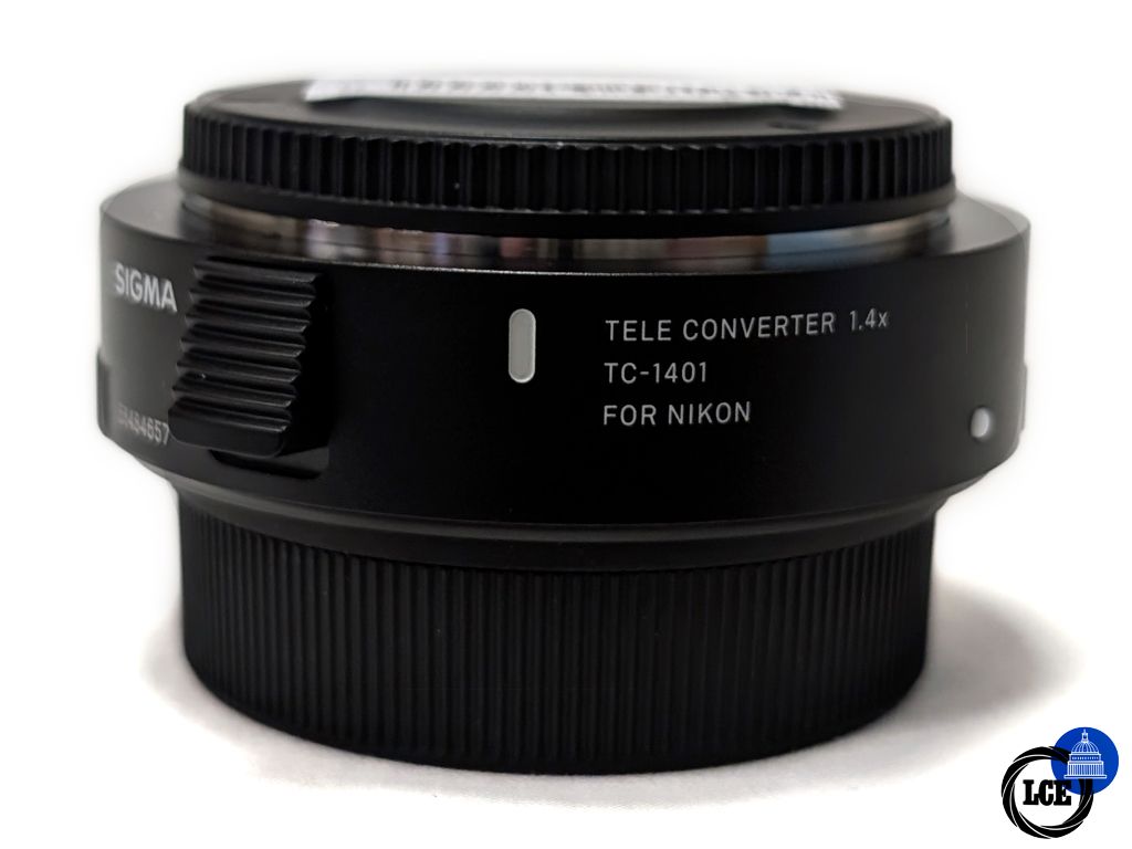 Sigma TC1401 1.4x Teleconverter - Nikon F Fit