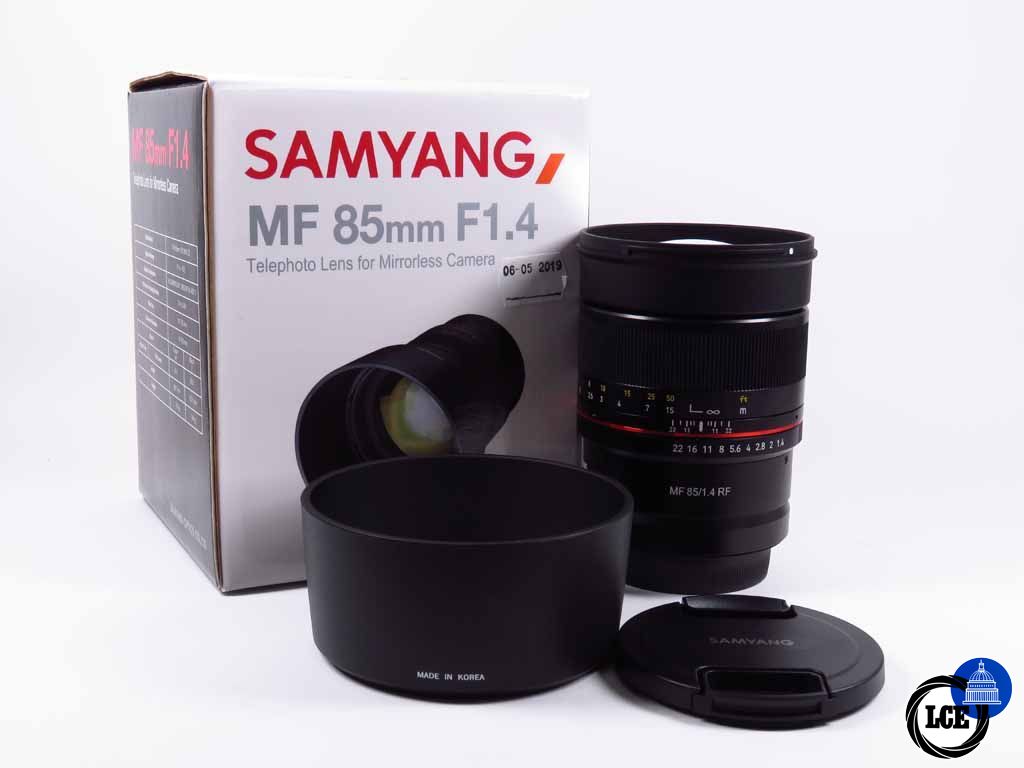 Samyang MF 85mm f1.4 - Canon RF fit