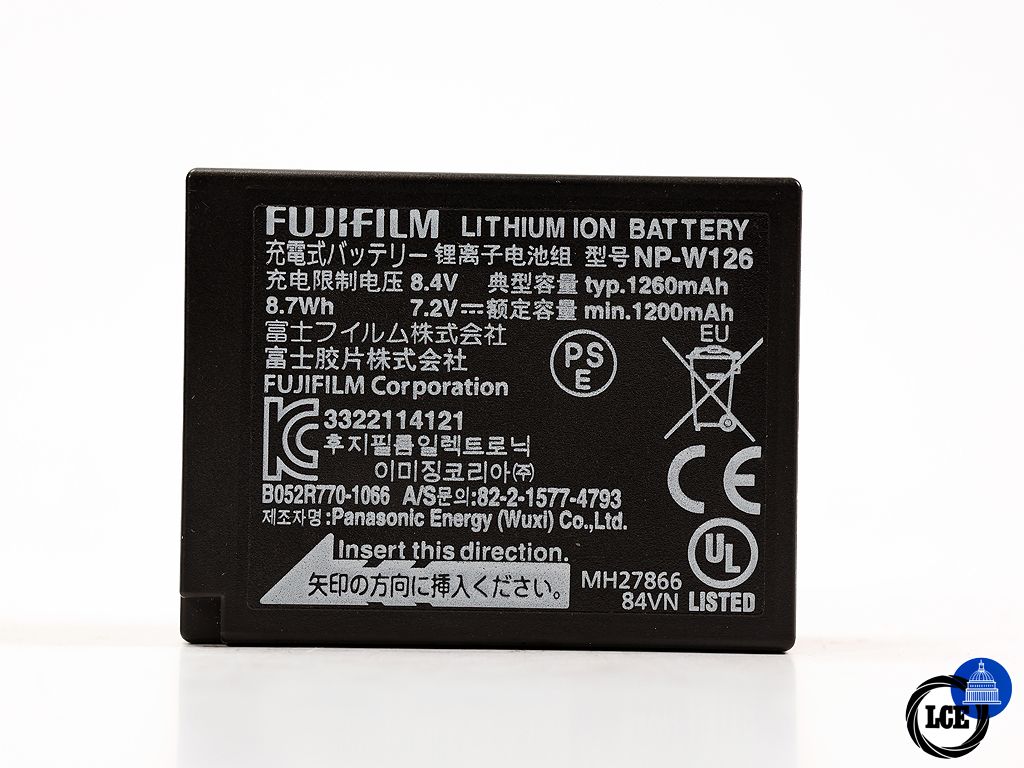FujiFilm NP-W126 Battery
