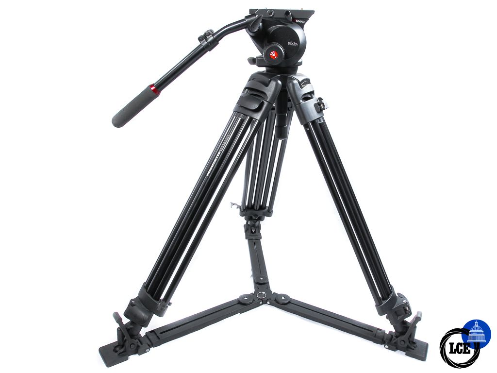 Manfrotto 525MVB + 504HD