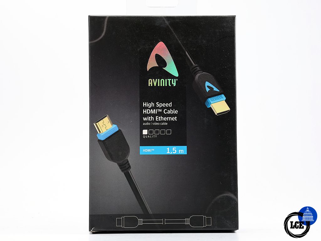 Miscellaneous Avinity High Speed HDMI Cable with Ethernet 1.5m *CLEARANCE*