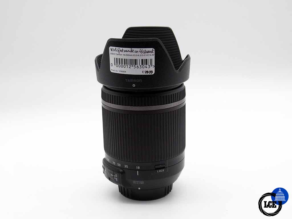 Tamron 18-200mm f/3.5-6.3 Di II VC Nikon-AF