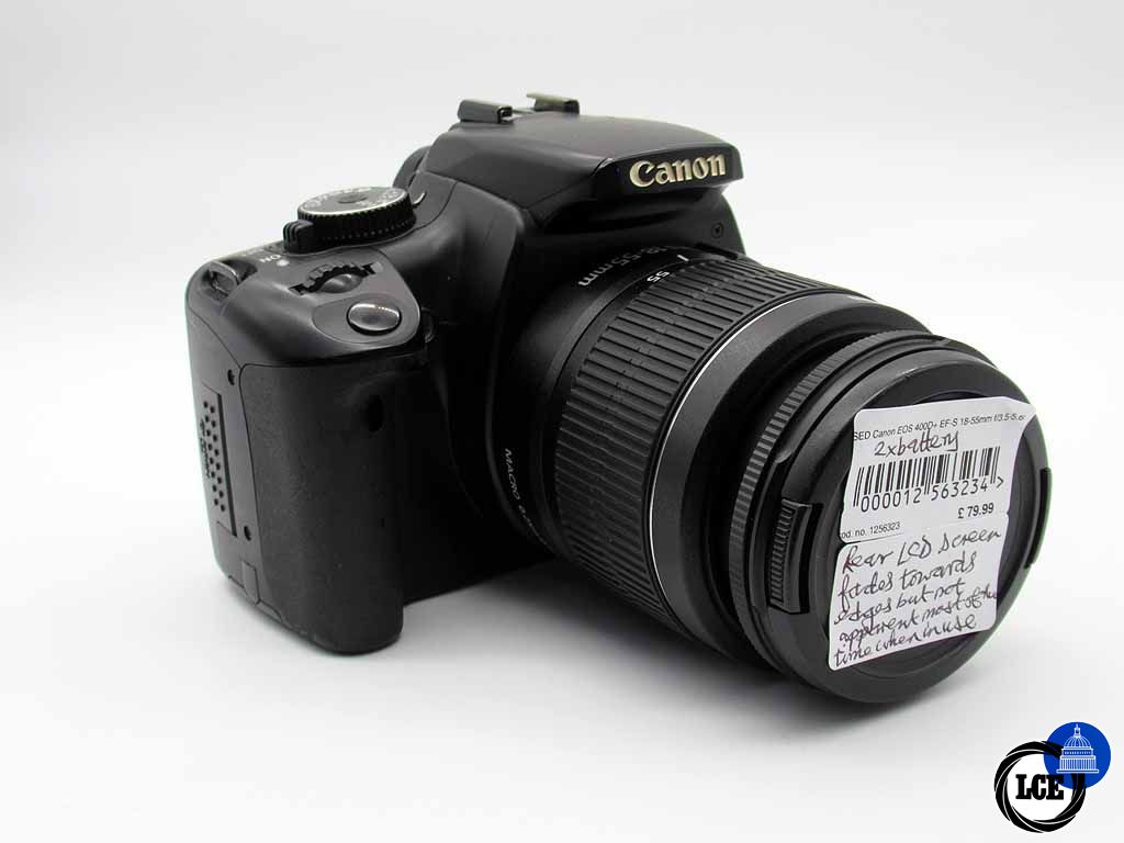 Canon EOS 400D+ EF-S 18-55mm f/3.5-5.6 III (Read Description)