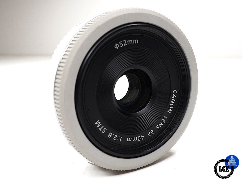 Canon EF 40mm f2.8 STM White