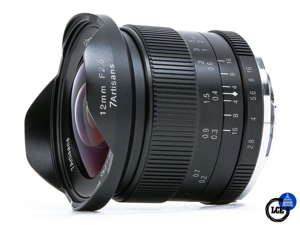 7Artisans 12mm f2.8 Canon EOS M Mount