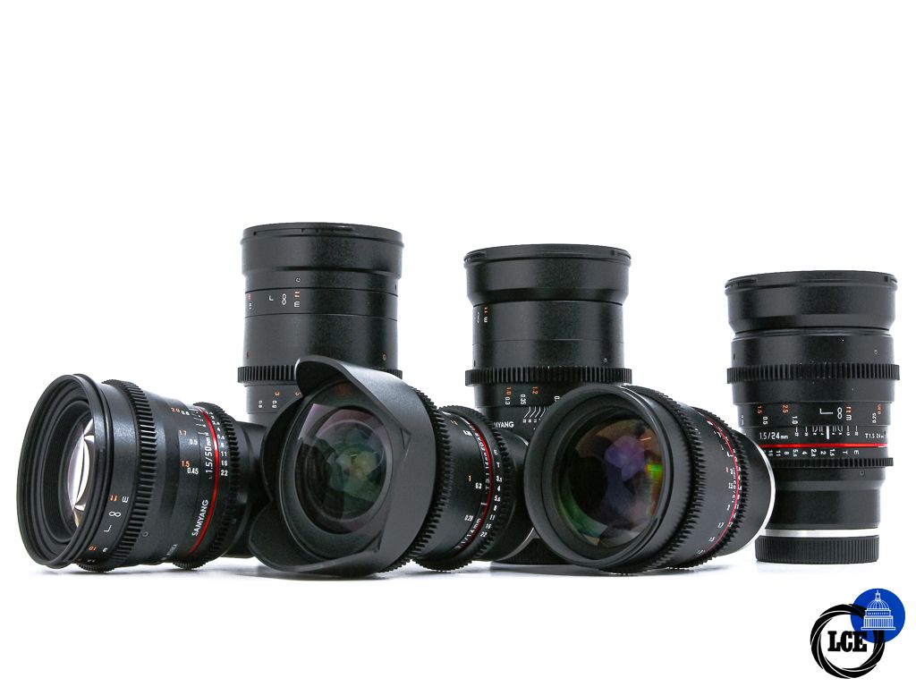 Samyang VDSLR 6-Lens Kit Sony FE Mount