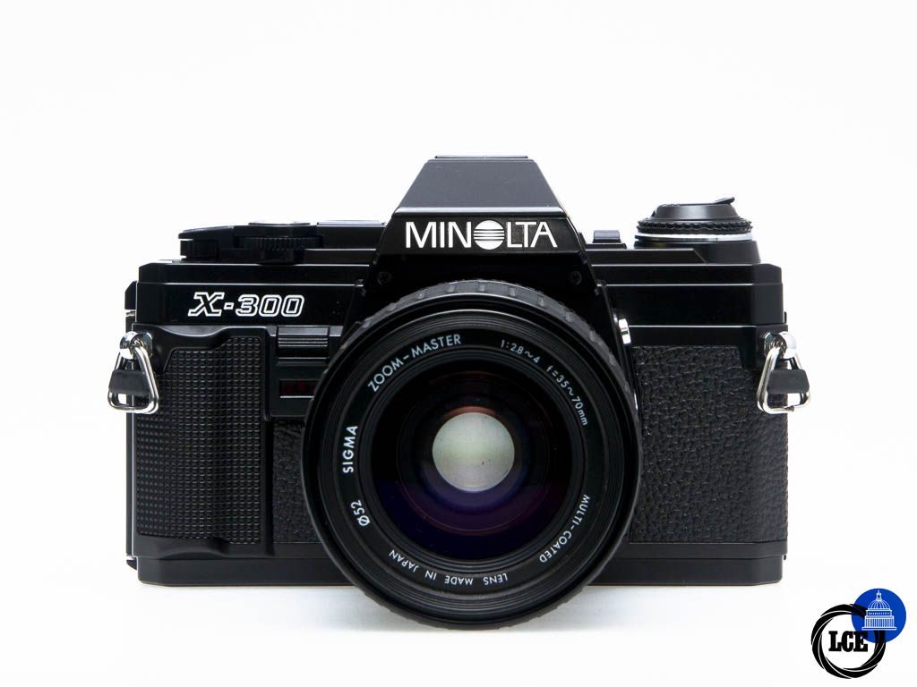 Minolta X-300 + Sigma 35-70mm f/2.8-4