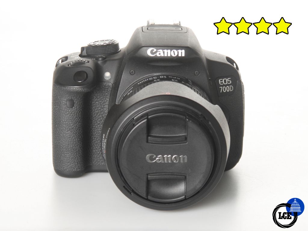 Canon EOS 700D+18-55mm IS STM (Low Shutter Count 1,760)