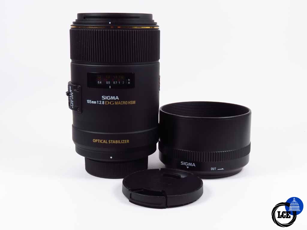 Sigma 105mm f2.8 DG Macro HSM OS Nikon Fit