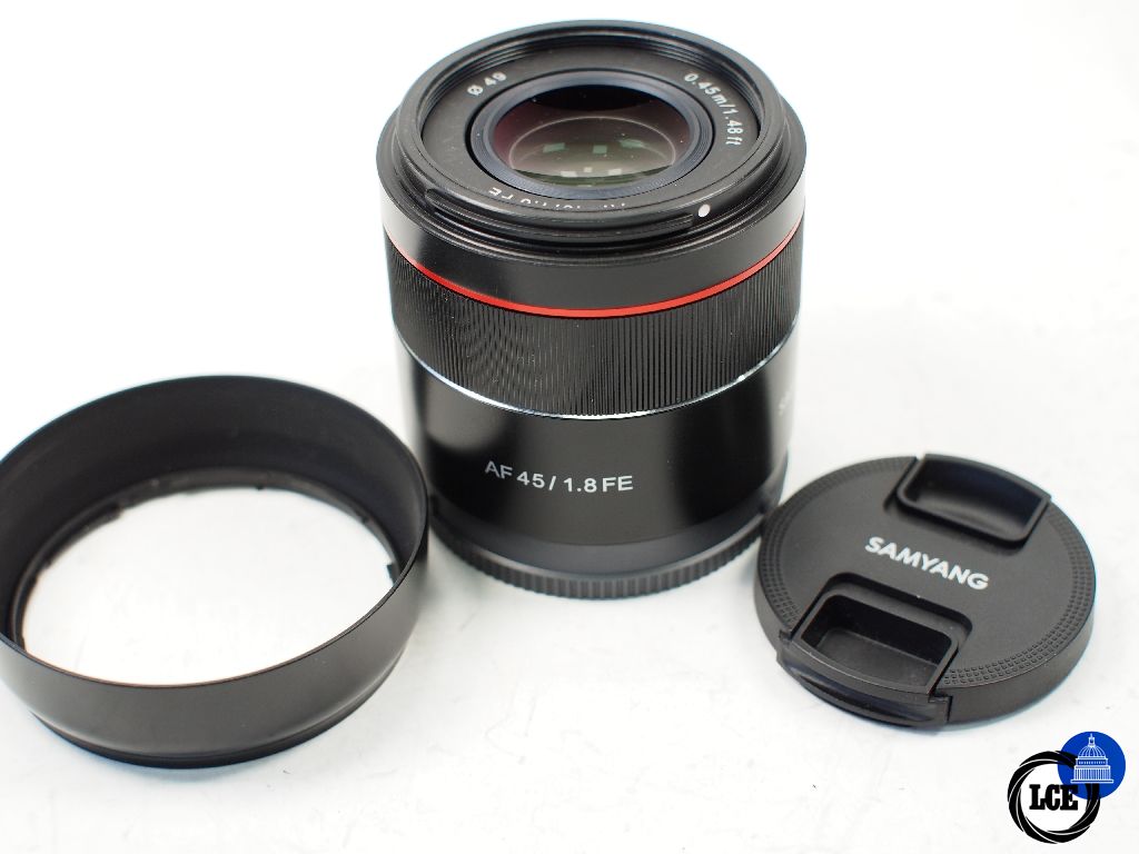 Samyang FE 45mm f1.8 
