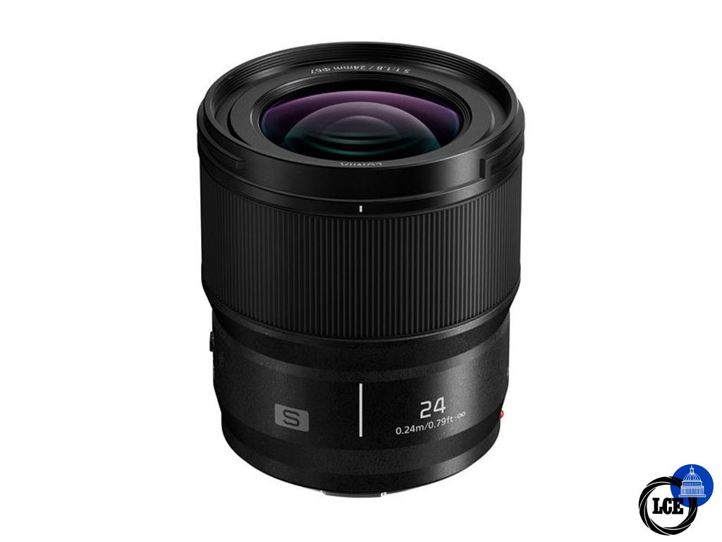 Panasonic Lumix S 24mm F1.8 (S-S24E) - Ex-Display