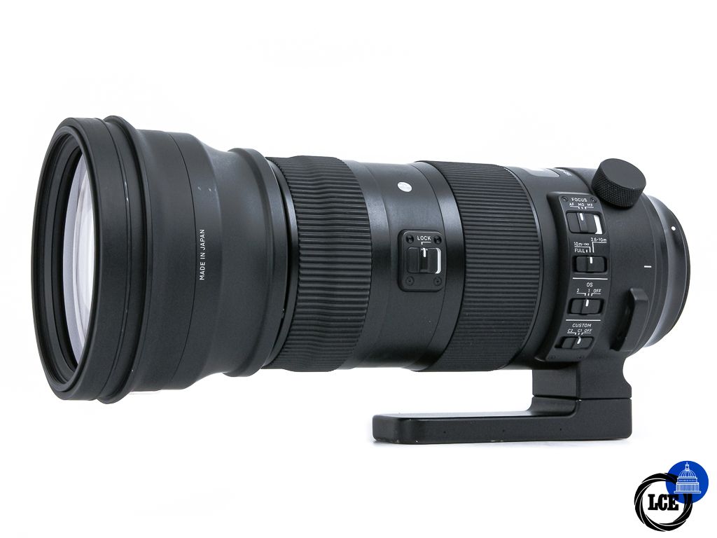 Sigma 150-600mm f5-6.3 DG OS 'S' Canon EF Mount