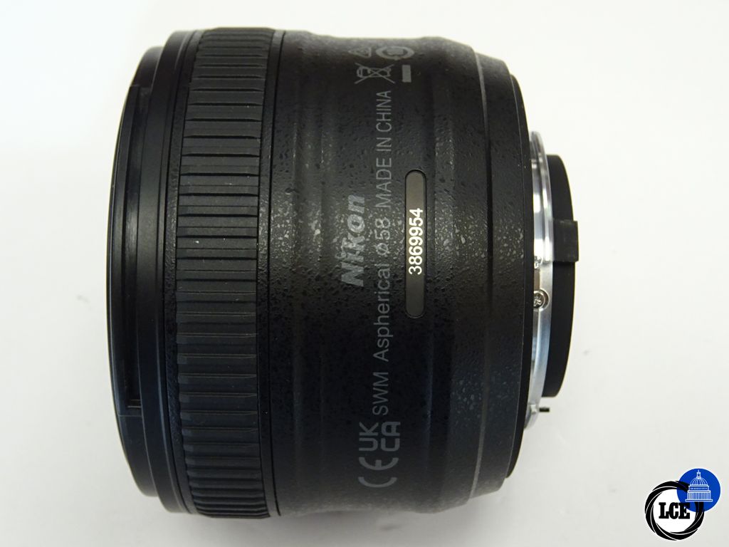Nikon 50mm f1.8 G