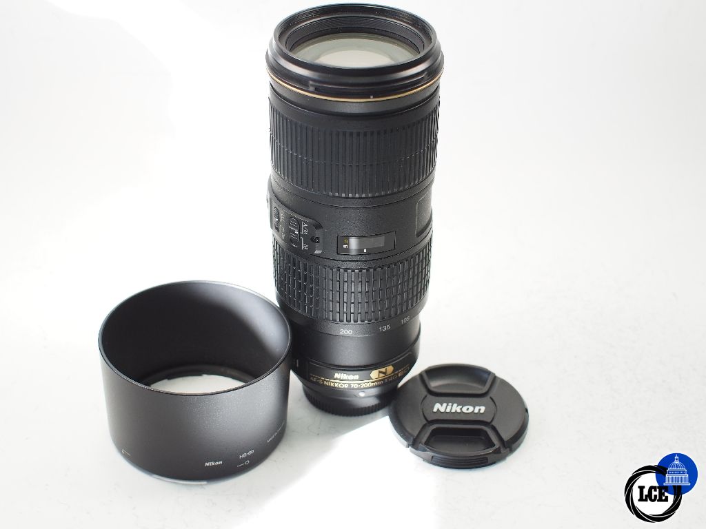 Nikon FX 70-200mm F4 VR