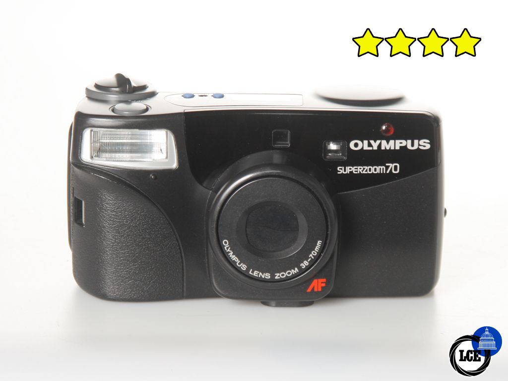 Olympus SUPERZOOM 70 (38-70mm Optical Zoom) 35mm Film Camera