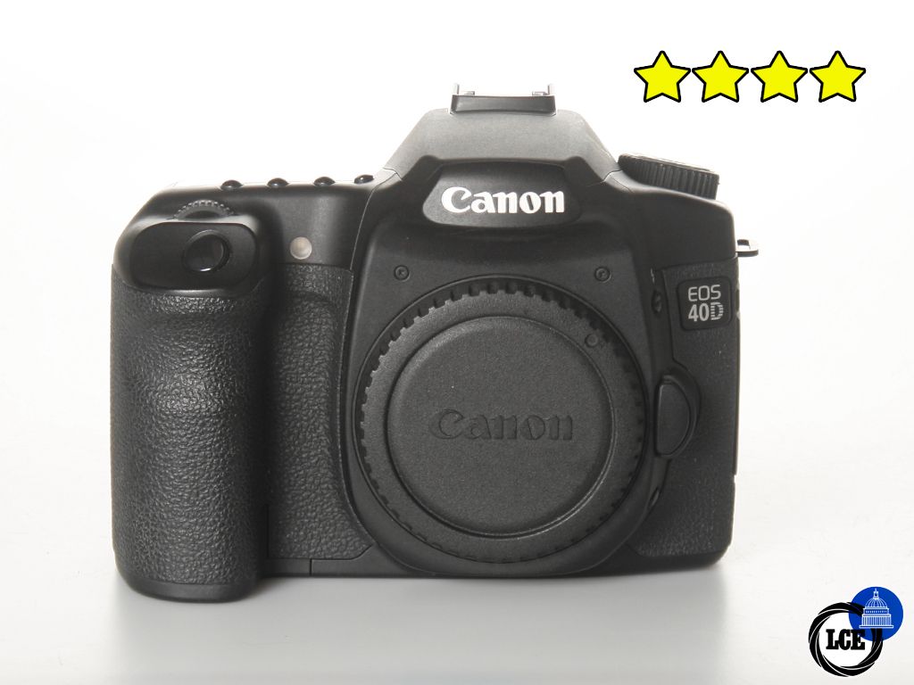 Canon Canon EOS 40D Body (Shutter Count 7,518)