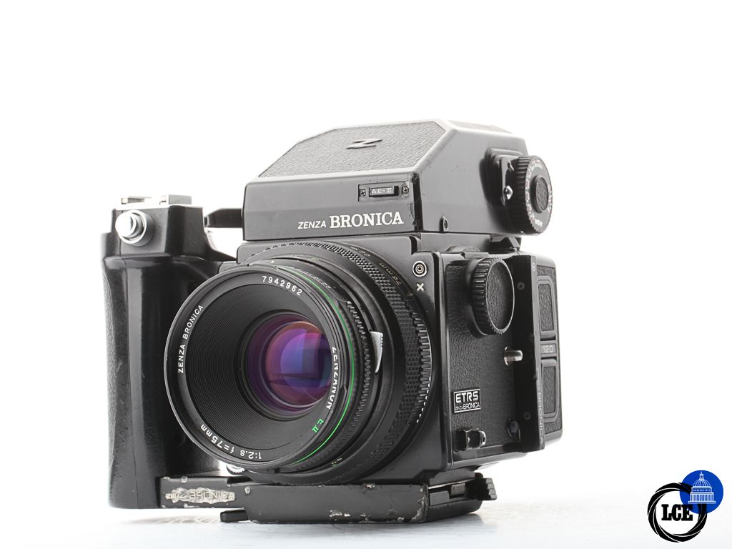 Bronica ETRS+75MM+AE PRISM+SPEED GRIP+120 BACK | 10113509