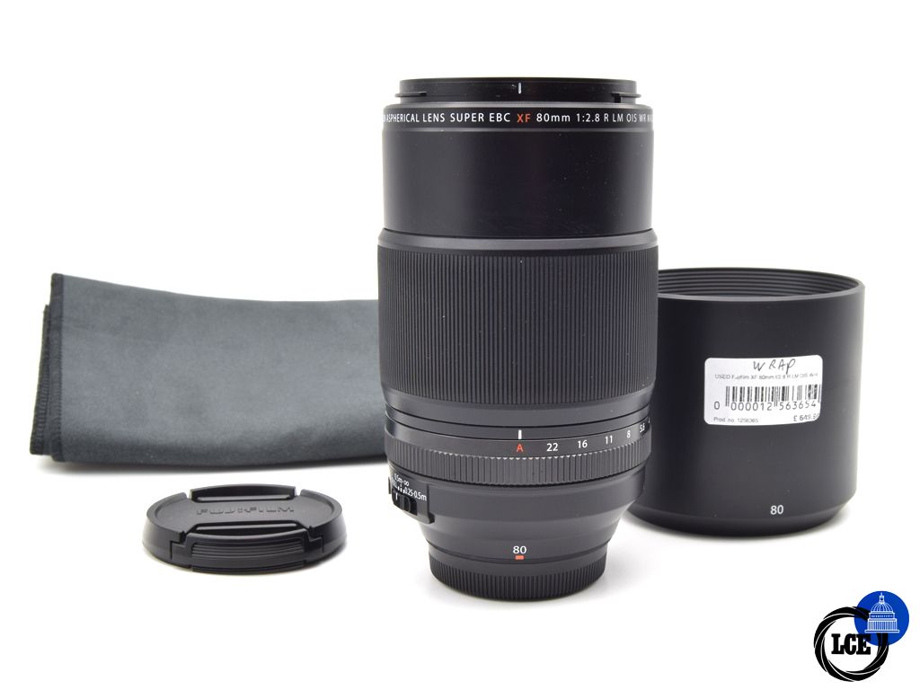 FujiFilm XF 80mm f/2.8 R LM OIS WR (inc Hood & Wrap) FujiFilm XF 80mm f/2.8 R LM OIS WR (inc Hood & Wrap)