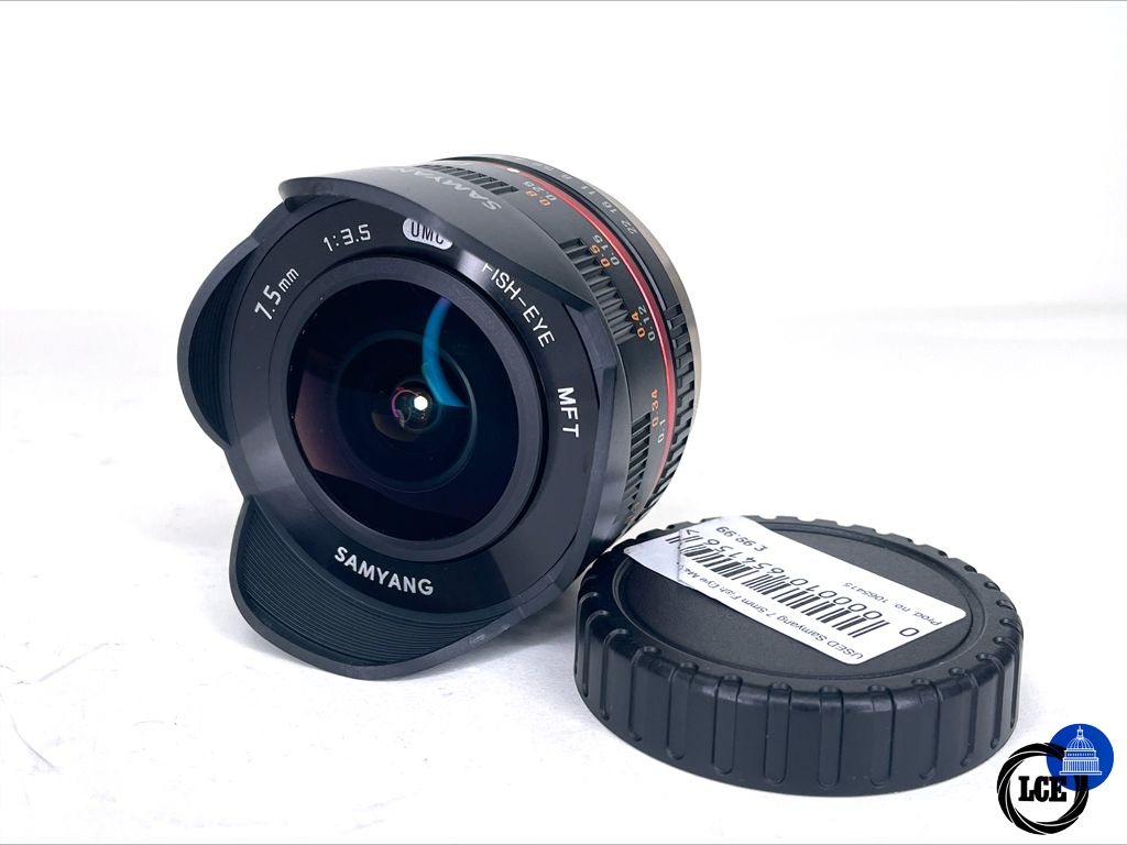 Samyang 7.5mm Fisheye M4/3