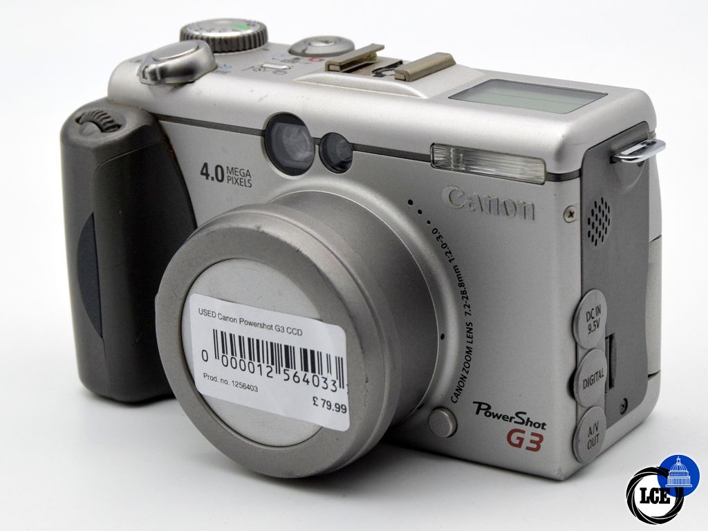 Canon Powershot G3 CCD Sensor
