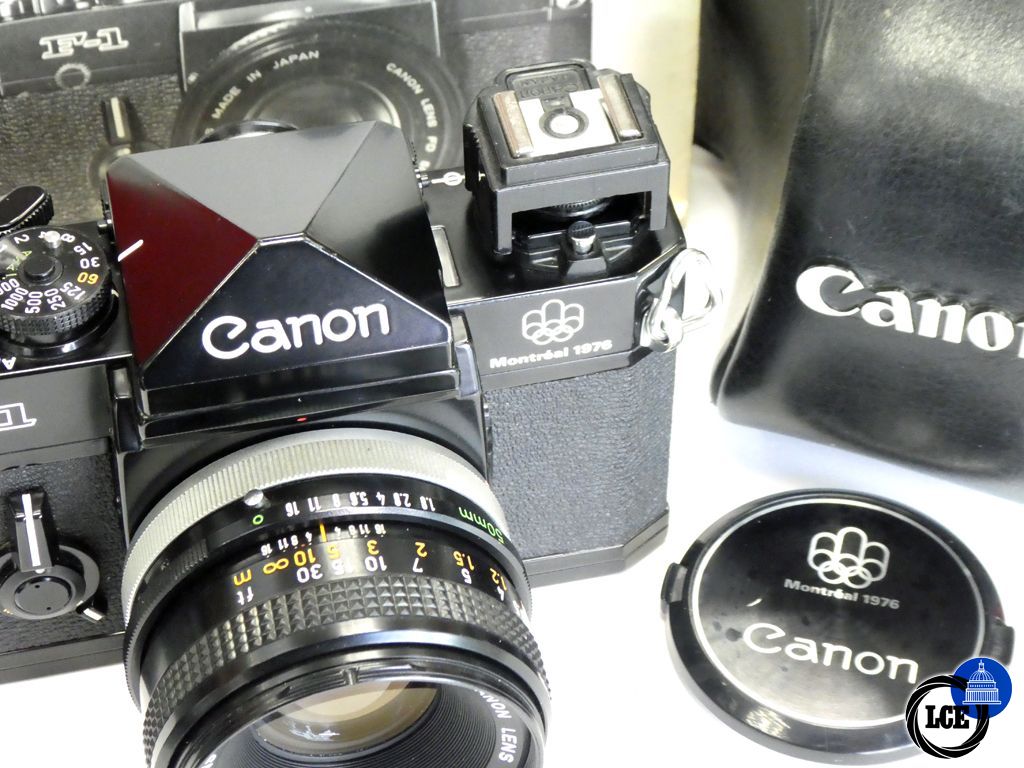 Canon F1 & Case Montreal 1976 Edn.