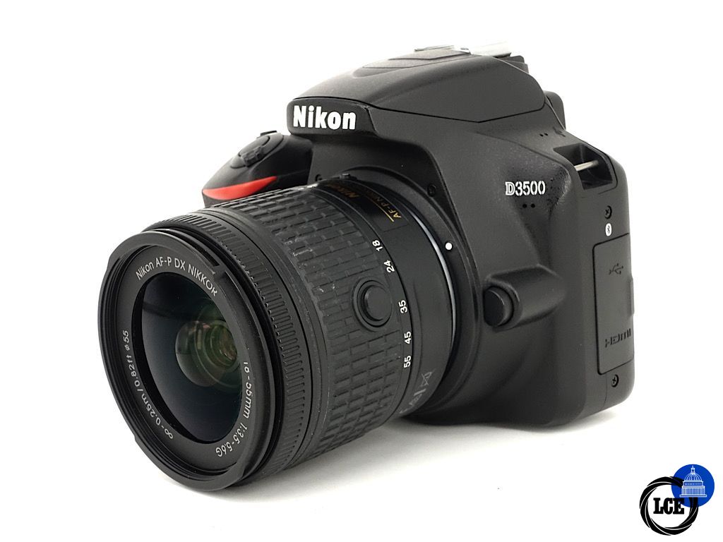 Nikon D3500 + AF-P 18-55mm DX - Boxed | 4* Nikon D3500 + AF-P 18-55mm DX - Boxed | 4*