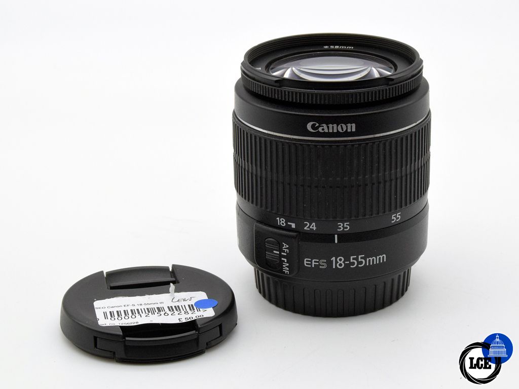 Canon EF-S 18-55mm f/3.5-5.6 III