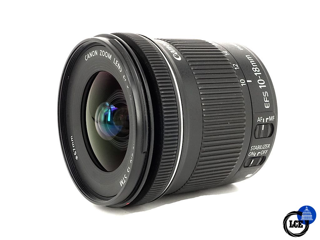 Canon EF-S 10-18mm F4.5-5.6 IS STM