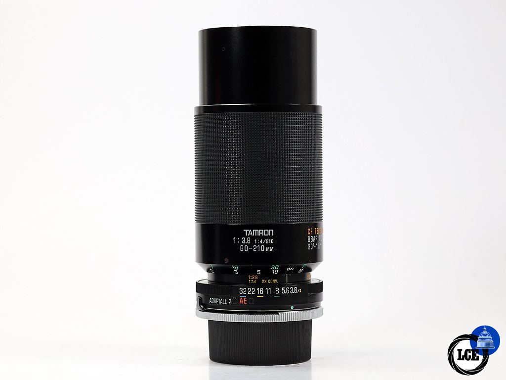 Tamron 80-210 f/3.8-4 CF Tele Macro BBAR MC with Contax/Yashica Adaptall 2