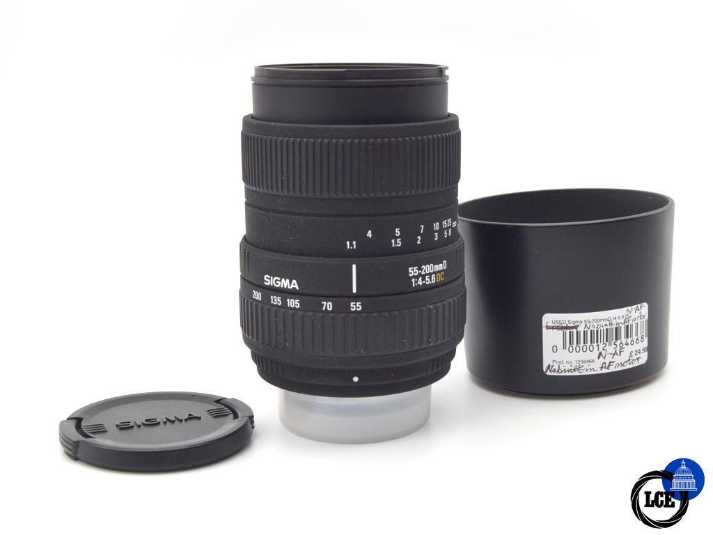 Sigma 55-200mm D f/4-5.6 DC