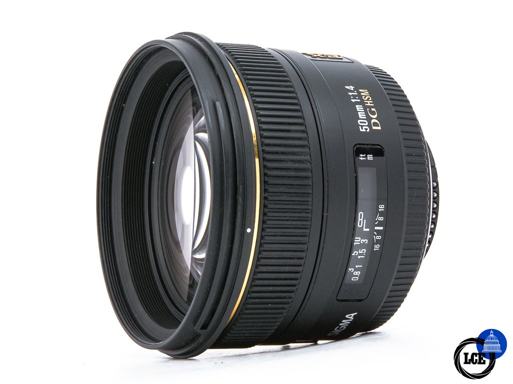 Sigma 50mm f1.4 DG EX HSM Nikon F Mount Sigma 50mm f1.4 DG EX HSM Nikon F Mount
