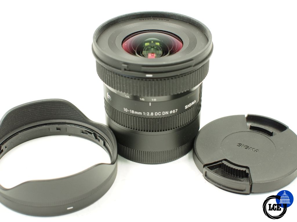Sigma E 10-18mm f2.8 DC DN
