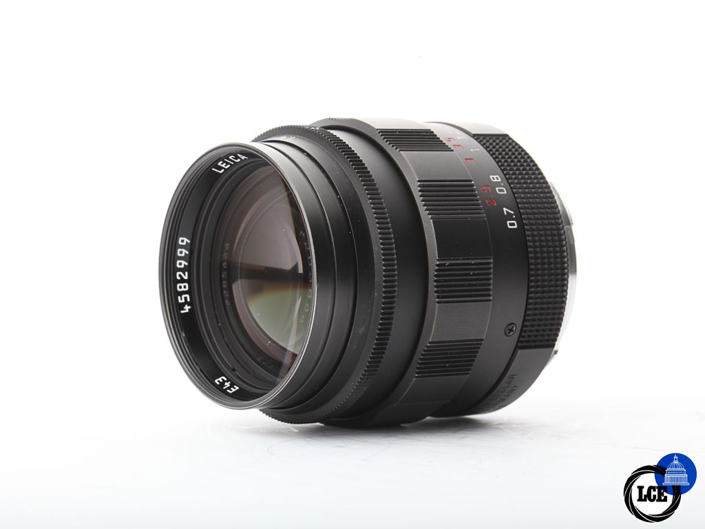 Leica 50mm f/1.4 Summilux-M ASPH Classic [Black Chrome] [6-Bit] | 10113646 