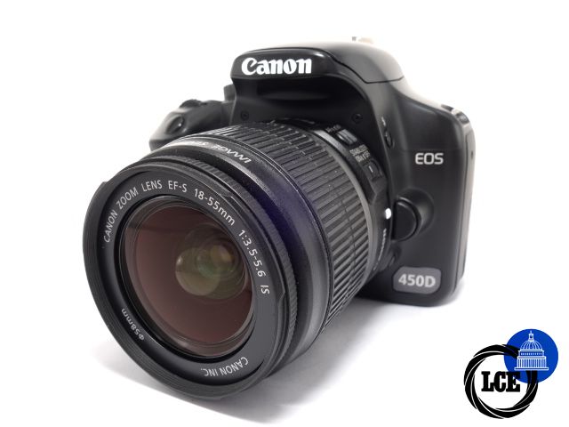 Canon EOS 450D + 18-55mm IS