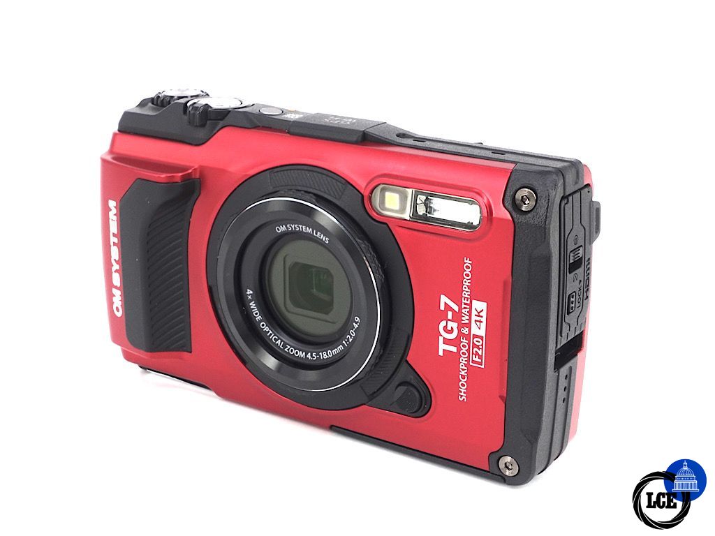 OM SYSTEM Tough TG-7 Red - Boxed | 5*