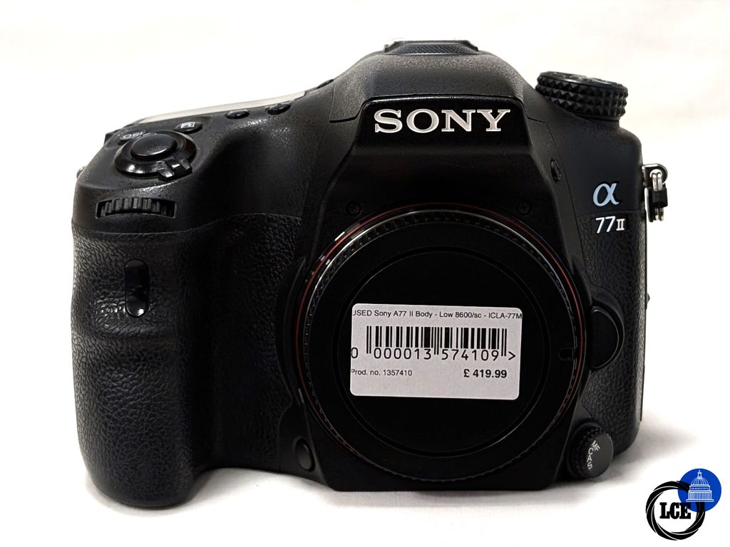 Sony A77 II Body - Low 8600 S/C - ICLA-77M2